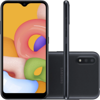 Smartphone Samsung Galaxy A01 32GB Dual Chip 2GB RAM Tela 5.7 Smartphone Samsung Galaxy A01 32GB Dual Chip 2GB RAM Tela 5.7