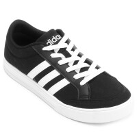 Tênis Adidas Vs Set Masculino - Preto e Branco Tênis Adidas Vs Set Masculino - Preto e Branco