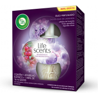 Aparelho Elétrico Odorizador + Refil Líquido Life Scents Bom AR - Air Wick Aparelho Elétrico Odorizador + Refil Líquido Life Scents Bom AR - Air Wick