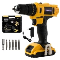 Parafusadeira A Bateria 12V Lítio Trevalla Com Maleta E Acessórios Parafusadeira A Bateria 12V Lítio Trevalla Com Maleta E Acessórios