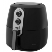 Fritadeira Elétrica sem Óleo/Air Fryer Nell - Grand Família Preto 5L Fritadeira Elétrica sem Óleo/Air Fryer Nell - Grand Família Preto 5L