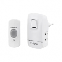 Campainha Intelbras 5 Melodias sem Fio Branco Cib 100 Campainha Intelbras 5 Melodias sem Fio Branco Cib 100