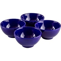 Conjunto de Bowl Cerâmica 4 peças Azul Cobalto La Cuisine Conjunto de Bowl Cerâmica 4 peças Azul Cobalto La Cuisine