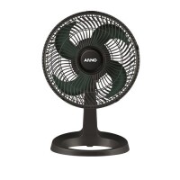 Ventilador de Mesa Arno Super Force VEF3 com 3 Velocidades - Preto Ventilador de Mesa Arno Super Force VEF3 com 3 Velocidades - Preto