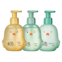 Combo Banho Boti Baby: Shampoo + Condicionador + Sabonete Líquido Combo Banho Boti Baby: Shampoo + Condicionador + Sabonete Líquido
