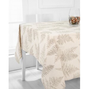 Toalha de Mesa Quadrada Jungle Casa Riachuelo Premium 100% Algodão Bege 78x78cm Toalha de Mesa Quadrada Jungle Casa Riachuelo Premium 100% Algodão Bege 78x78cm