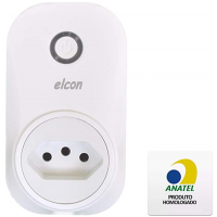 Tomada Inteligente TI-01 Elcon Funciona com Alexa Tomada Inteligente TI-01 Elcon Funciona com Alexa