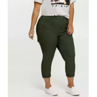 Calça Feminina Jogger Bengaline Plus Size Marisa Calça Feminina Jogger Bengaline Plus Size Marisa