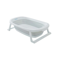 Banheira Infantil Dobrável Cinza Cosco WHIPPY Banheira Infantil Dobrável Cinza Cosco WHIPPY