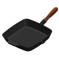 Frigideira Quadrada Grelhados Venâncio FFQGV240 Ferro Fundido Preta P186582 Frigideira Quadrada Grelhados Venâncio FFQGV240 Ferro Fundido Preta P186582