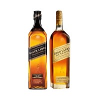 Whisky Johnnie Walker Gold Reserve 750ml + Whisky Black Label 750ml Whisky Johnnie Walker Gold Reserve 750ml + Whisky Black Label 750ml