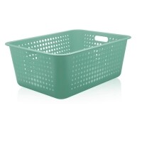Cesta Organizadora Maxi Verde Menta 40L - OU Cesta Organizadora Maxi Verde Menta 40L - OU