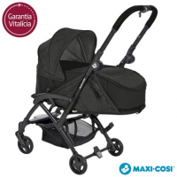 Moisés Laika Soft Carrycot Nomad Black - Maxi-Cosi Moisés Laika Soft Carrycot Nomad Black - Maxi-Cosi