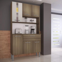 Armário de Cozinha Melissa Genialflex Castanho/Mel 3D Armário de Cozinha Melissa Genialflex Castanho/Mel 3D