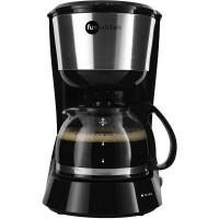 Cafeteira Elétrica Fun Kitchen 750ml com Jarra de Vidro - Preta Cafeteira Elétrica Fun Kitchen 750ml com Jarra de Vidro - Preta