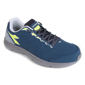 Tênis Diadora Carrera WT Masculino - Marinho e Amarelo Tênis Diadora Carrera WT Masculino - Marinho e Amarelo