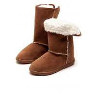 Bota Molekinha Infantil Velcro Caramelo Bota Molekinha Infantil Velcro Caramelo