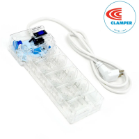 Filtro de Linha Clamper Multienergia Com 8 Tomadas NBR14.136 - CDI 009434 Filtro de Linha Clamper Multienergia Com 8 Tomadas NBR14.136 - CDI 009434