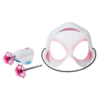 Máscara com Lança Teia - Marvel - Homem-Aranha no Aranhaverso - Spider Gwen - Hasbro Máscara com Lança Teia - Marvel - Homem-Aranha no Aranhaverso - Spider Gwen - Hasbro