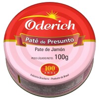 Patê de Presunto Oderich 100g - Patê de Presunto Oderich 100g - Oderich Patê de Presunto Oderich 100g - Patê de Presunto Oderich 100g - Oderich