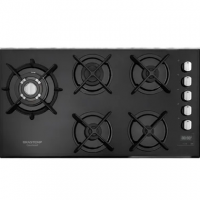 Cooktop Brastemp 5 bocas Bivolt - Gourmand BDT86AE Cooktop Brastemp 5 bocas Bivolt - Gourmand BDT86AE