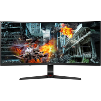 Monitor Gamer LG 34 Ultrawide Curvo 144Hz 1ms Altura Ajustável - 34GL750 Monitor Gamer LG 34 Ultrawide Curvo 144Hz 1ms Altura Ajustável - 34GL750