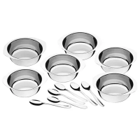 Conjunto para Sobremesa Tramontina Service 12 Peças Inox Conjunto para Sobremesa Tramontina Service 12 Peças Inox