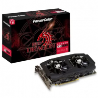 Placa de Vídeo PowerColor Radeon RX 580 Red Dragon 8GB AXRX 580 8GBD5-3DHDV2/OC Placa de Vídeo PowerColor Radeon RX 580 Red Dragon 8GB AXRX 580 8GBD5-3DHDV2/OC