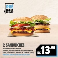 2 sanduíches por 13,90 2 sanduíches por 13,90