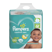 Kit de Fraldas Pampers XXG Confort Sec Super - 168 Unidades
Kit de Fraldas Pampers XXG Confort Sec Super - 168 Unidades