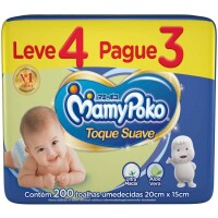 5 UnidadesToalhas Umedecidas MamyPoko Pacote com 200 unidades - Total de 1000 Unidades 5 UnidadesToalhas Umedecidas MamyPoko Pacote com 200 unidades - Total de 1000 Unidades