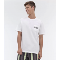 Camiseta Estampa Havaiian no Bolso e Costas - Tamanho G Camiseta Estampa Havaiian no Bolso e Costas - Tamanho G