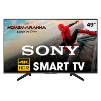 Smart TV Sony 49 4K UHD KD-49X705F Preto Smart TV Sony 49 4K UHD KD-49X705F Preto