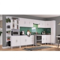 Cozinha Completa 10 Peças Classic Siena Móveis Cozinha Completa 10 Peças Classic Siena Móveis