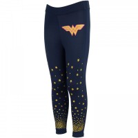 Calça Legging Liga da Justiça Mulher-Maravilha Feminina - Infantil Calça Legging Liga da Justiça Mulher-Maravilha Feminina - Infantil