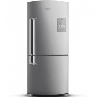 Geladeira Brastemp Inverse Maxi 573 Litros Evox 220V BRE80AKBNA Geladeira Brastemp Inverse Maxi 573 Litros Evox 220V BRE80AKBNA