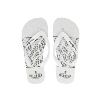 Chinelo Polo Wear Estampada Branco Chinelo Polo Wear Estampada Branco