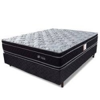 Cama Box Colchão Casal Ortopédico Extra Firme com Pillow Top 138x188x64cm - at.home Cama Box Colchão Casal Ortopédico Extra Firme com Pillow Top 138x188x64cm - at.home