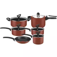 Conjunto de Panelas Rochedo Creative 6 Peças com Panela de Pressão Conjunto de Panelas Rochedo Creative 6 Peças com Panela de Pressão