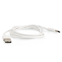 Cabo USB Tipo C 1 Metro - Branco Cabo USB Tipo C 1 Metro - Branco