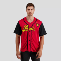 Camisa Baseball Sport Vermelha - FutFanatics Camisa Baseball Sport Vermelha - FutFanatics