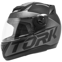 Capacete Fechado Pro Tork Evolution G7 Preto E Cinza Fosco Capacete Fechado Pro Tork Evolution G7 Preto E Cinza Fosco