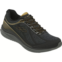 Tênis Olympikus Actual Masculino - Preto e Dourado Tênis Olympikus Actual Masculino - Preto e Dourado