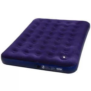 Colchão de Casal Inflável Mor em PVC Capacidade 160 Kg com Fole Azul - 9072 Colchão de Casal Inflável Mor em PVC Capacidade 160 Kg com Fole Azul - 9072