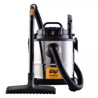 Aspirador de Água e Pó Wap GTW 20L com 1600W de Potência Inox Aspirador de Água e Pó Wap GTW 20L com 1600W de Potência Inox