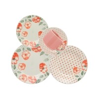 Aparelho de Jantar 30 Peças em Cerâmica Biona Donna Holambra AM35-5189 Aparelho de Jantar 30 Peças em Cerâmica Biona Donna Holambra AM35-5189