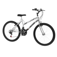 Bicicleta Feminina Cromada Aro 24 Chrome Line Pro Tork Ultra Bicicleta Feminina Cromada Aro 24 Chrome Line Pro Tork Ultra