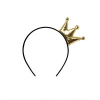 Acessorio Tiara Coroa Ouro C/1 Un Acessorio Tiara Coroa Ouro C/1 Un