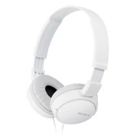Fone de Ouvido Sony Headphone MDR-ZX110 Branco Fone de Ouvido Sony Headphone MDR-ZX110 Branco