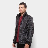 Jaqueta Gangster Nylon Dupla Face Masculina Jaqueta Gangster Nylon Dupla Face Masculina